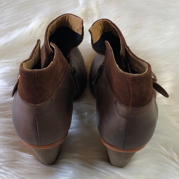 J Shoes Sienna Wrap Dark Brown Ankle Boots 40 - Picture 5 of 15